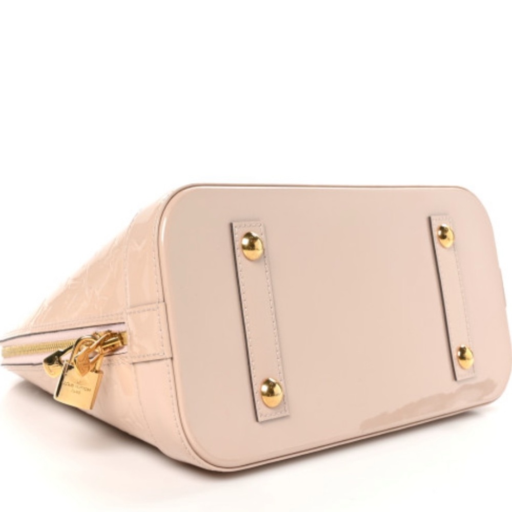 ❌SOLD❌ Louis Vuitton Alma PM Vernis Rose Angelique EUC - Picture 4 of 9